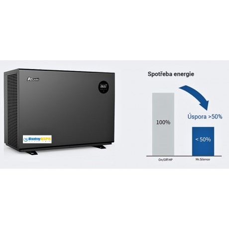 Úspora Tepelné čerpadlo Mr.Silence 15kW (40-70m3)