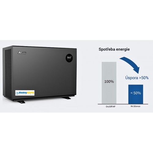 Úspora Tepelné čerpadlo Mr.Silence 15kW (40-70m3)
