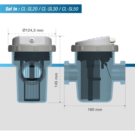 Solný chlorátor Turbo Salt 800 16/80m3