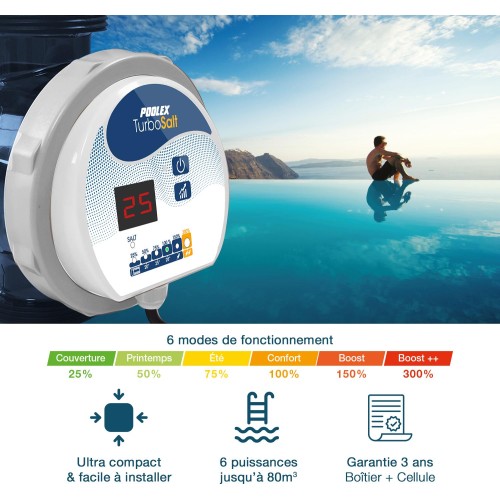 Solný chlorátor Turbo Salt 600 12g/60m3