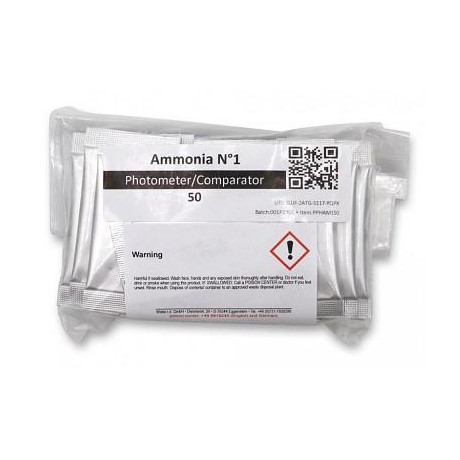 Tablety pro PoolLab -Ammonia 1, Reagencie pro měření amoniaku, čpavku (50 sáčků)