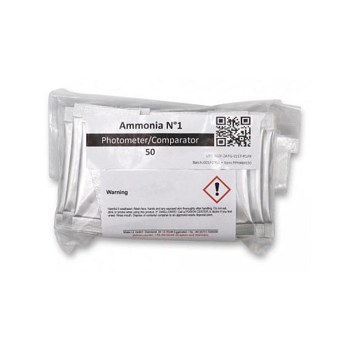 Tablety pro PoolLab -Ammonia 1, Reagencie pro měření amoniaku, čpavku (50 sáčků)