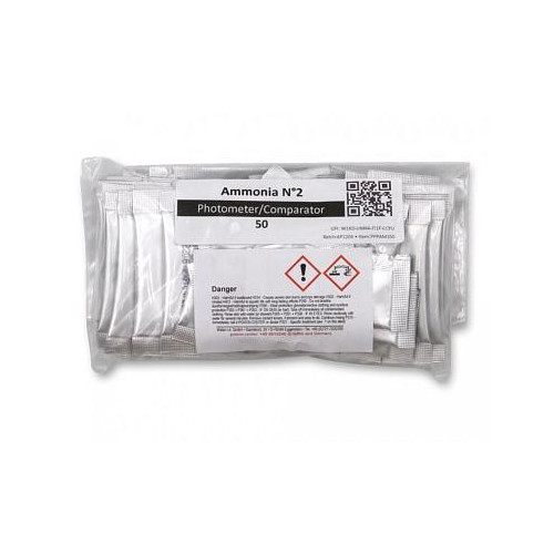 Tablety pro PoolLab -Ammonia 2, Reagencie pro měření amoniaku, čpavku (50 sáčků)