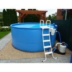 Sestava samonosného bazénu NEZMAR kruh 3,5 x 1,2 m s technologií