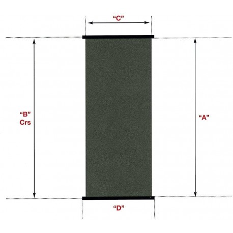Solární kolektor SC 1,2 m x 2,4 m -- plocha 2,88 m2