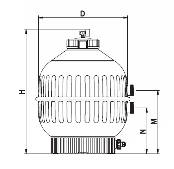 Filtr Cantabric pro boční ventil